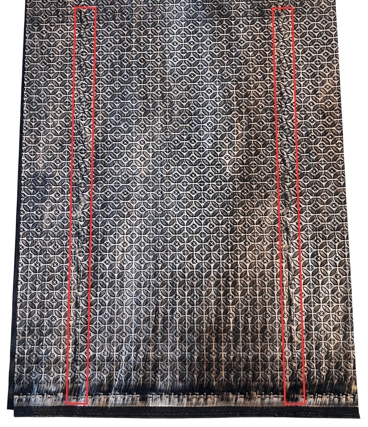 Misprinted Faux Leather | Geometric image 11