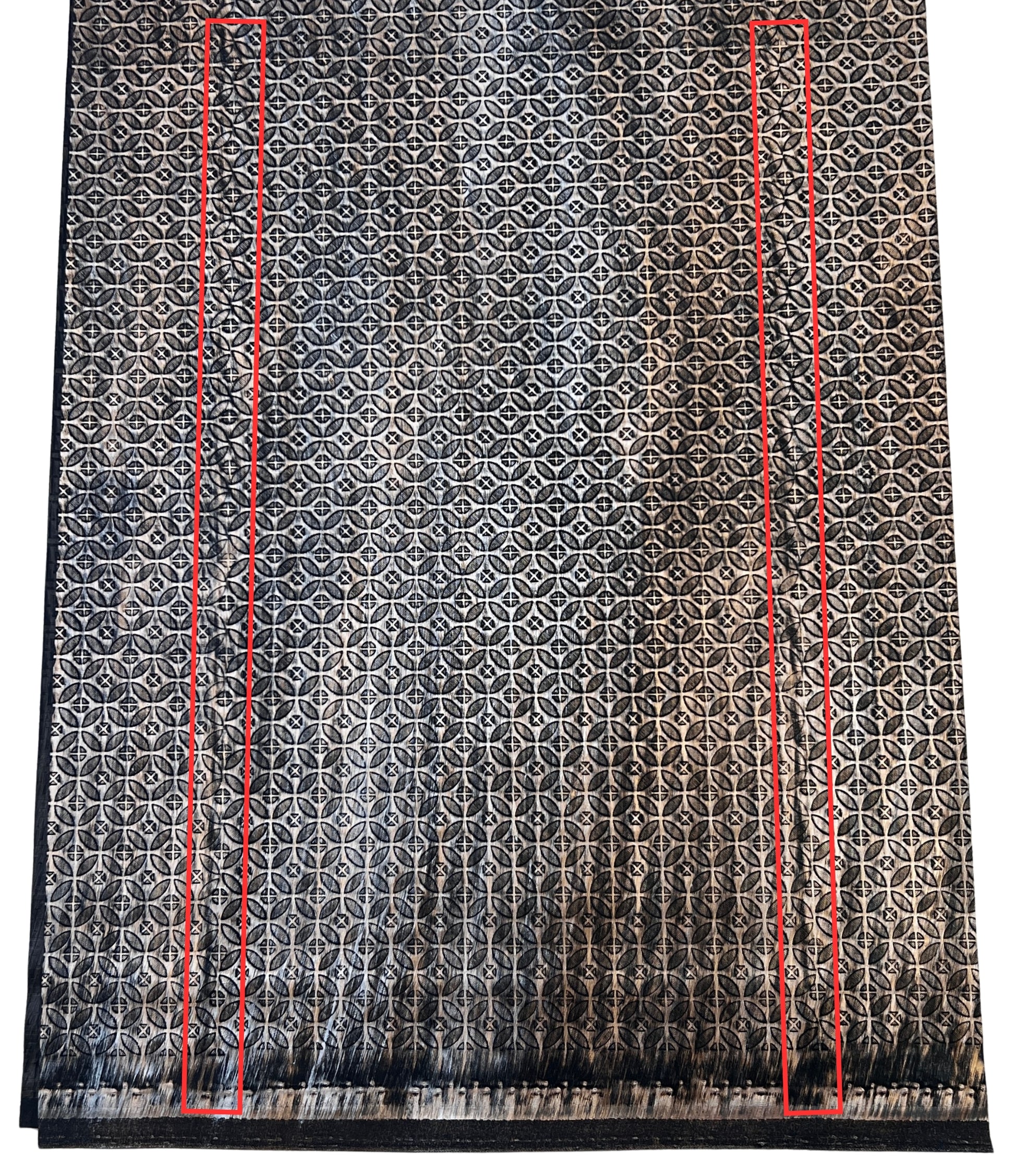 Misprinted Faux Leather | Geometric image 11