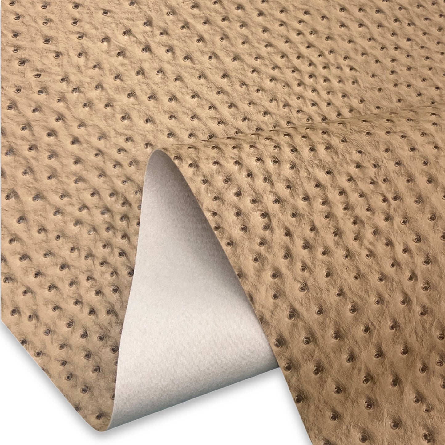 Faux Leather | Neutral Ostrich image 5