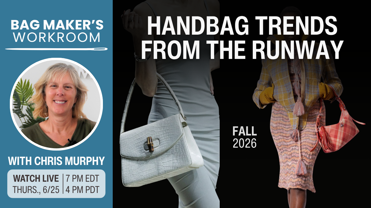 Load video: Handbag trends from the runway