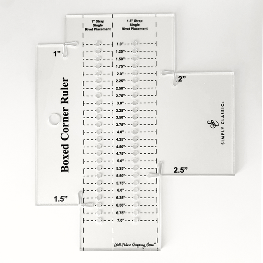 Boxed Corner Ruler