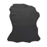 Italian Leather Hide – Charcoal