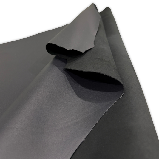 Italian Leather Hide – Charcoal
