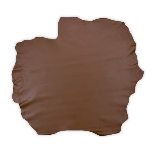 Italian Leather Hide – Chestnut Brown