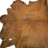 Italian Leather Hide – Distressed Golden Brown