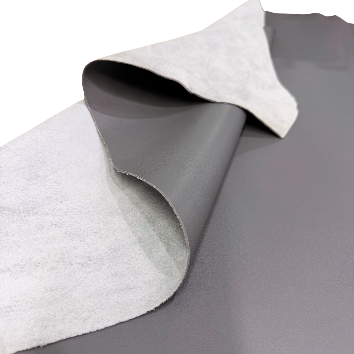 Italian Leather Hide – Dolphin Gray
