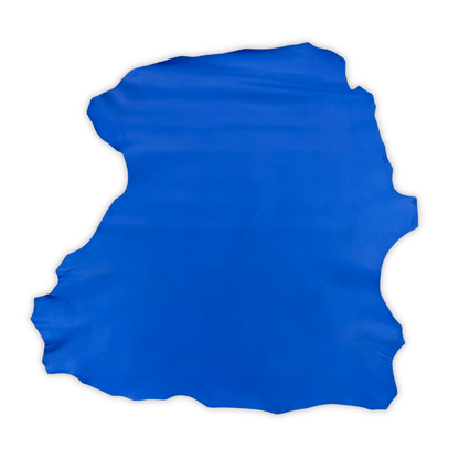 Italian Leather Hide – Electric Blue