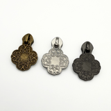 #5 Zipper Pulls – Floral