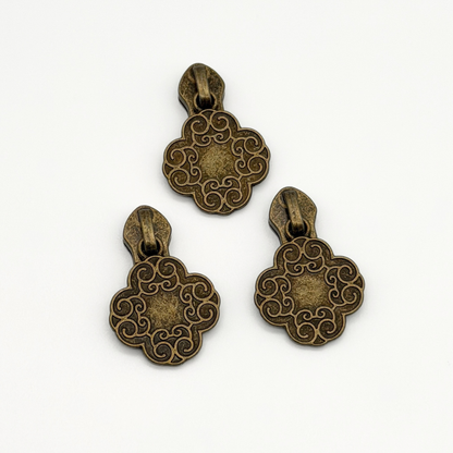 #5 Zipper Pulls – Floral