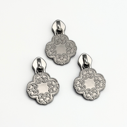 #5 Zipper Pulls – Floral