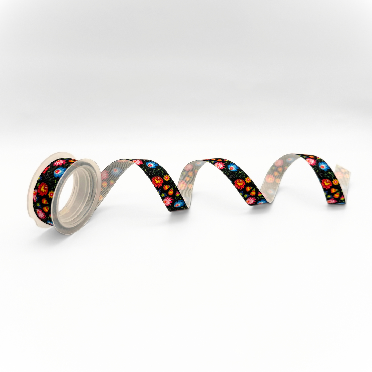 1/2" Grosgrain Ribbon – Mexican Floral