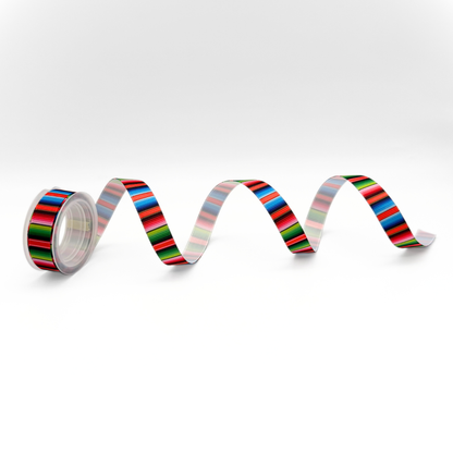 1/2" Grosgrain Ribbon – Serape Stripes