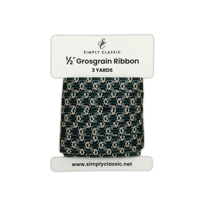 1/2" Grosgrain Ribbon – Vintage Floral