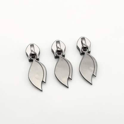 #5 Zipper Pulls – Leaf