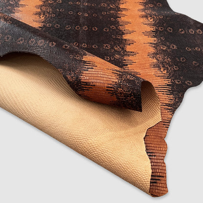 Embossed Ring Lizard Italian Leather – Perfect for the AllyBee