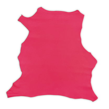 Italian Leather Hide – Pink Peacock