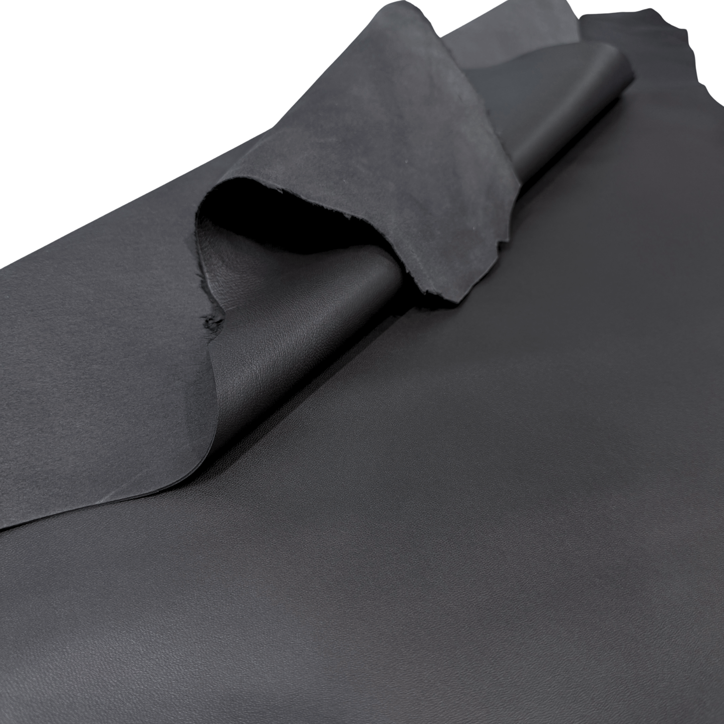 Italian Leather Hide – Soft Black