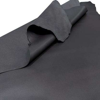 Italian Leather Hide – Soft Black