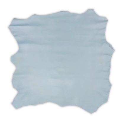 Italian Leather Hide – Steel Blue