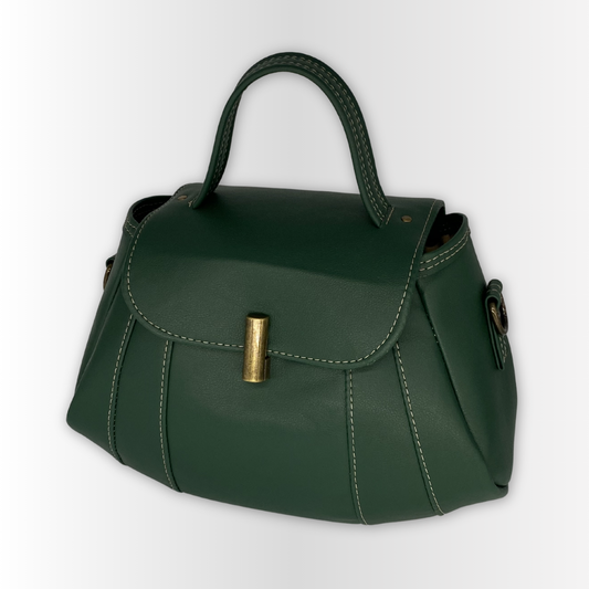 Smooth Faux Leather – Evergreen