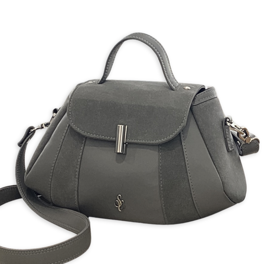 Smooth Faux Leather – Gray