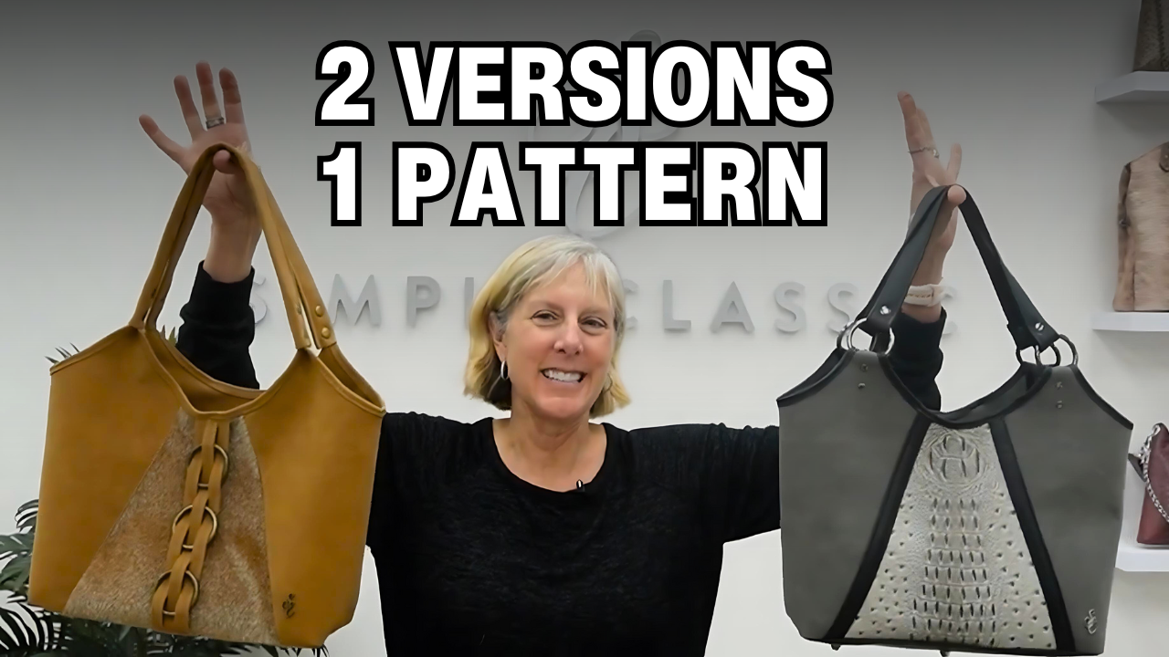 Load video: Video tutorial showing how to make the Talise bag