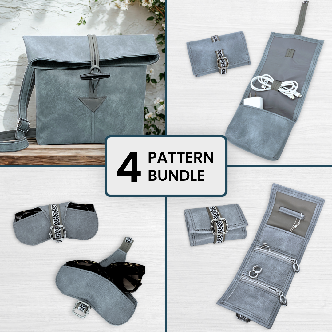 The Willa + Travel Essentials Bundle (4-in-1) – Digital PDF Patterns