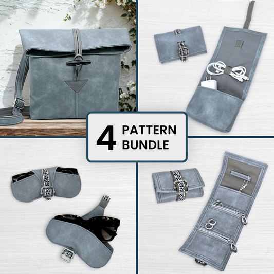 The Willa + Travel Essentials Bundle (4-in-1) – Digital PDF Patterns