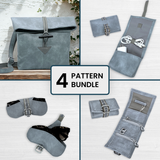The Willa + Travel Essentials Bundle (4-in-1) – Digital PDF Patterns