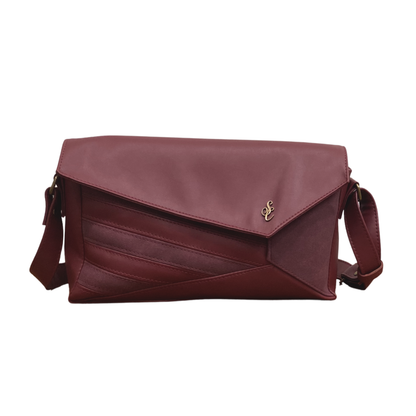Smooth Faux Leather – Burgundy