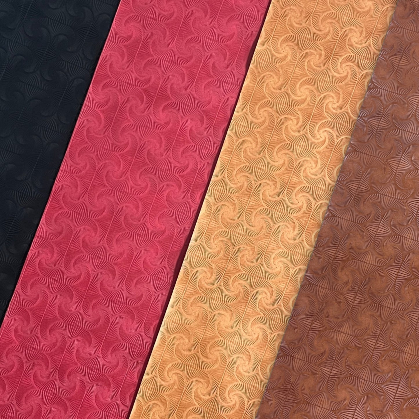 Faux Leather | Geometric Swirl image 0