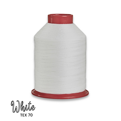 TEX 70 Bonded Nylon Thread | White image 0