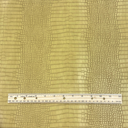 Faux Crocodile | Mustard image 2