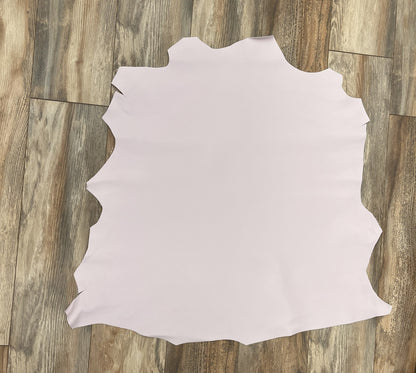 Italian Leather Hide | Barely Pink image 1