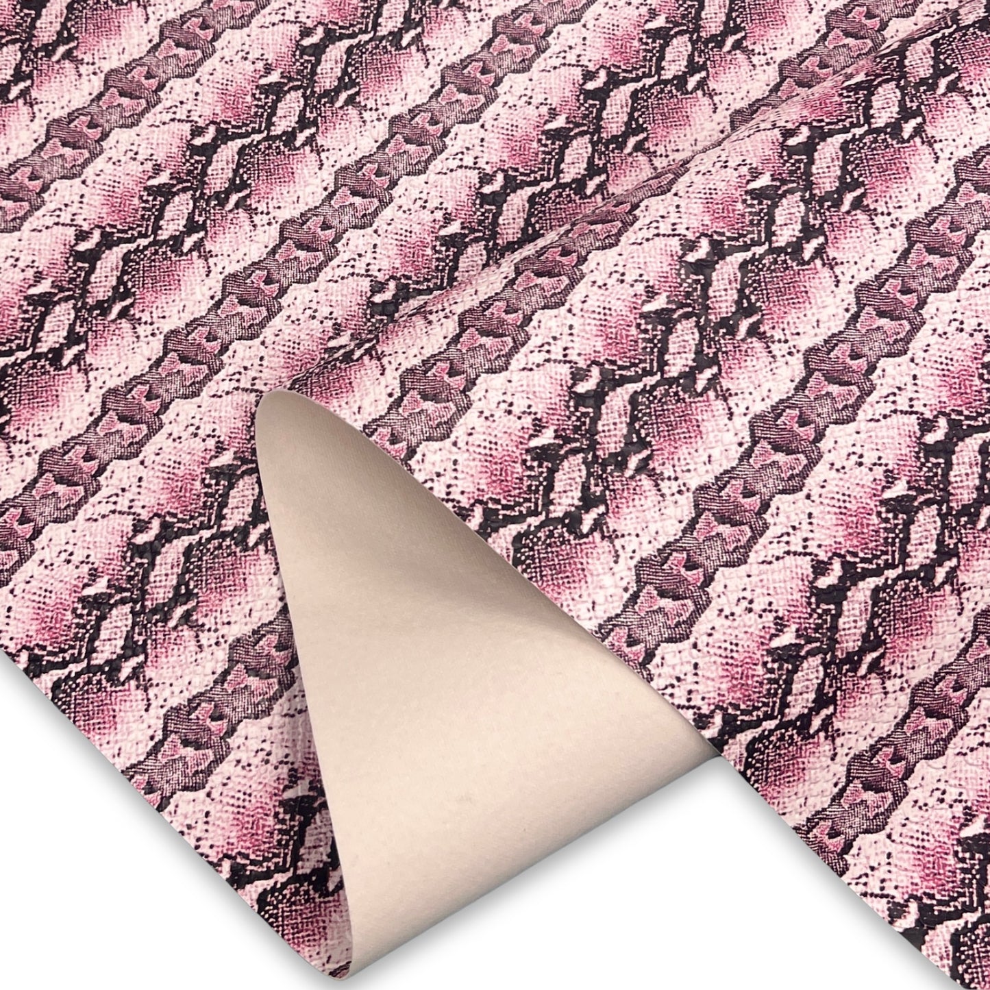 Faux Leather | Small Print Snake image 1