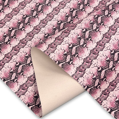 Faux Leather | Small Print Snake image 1