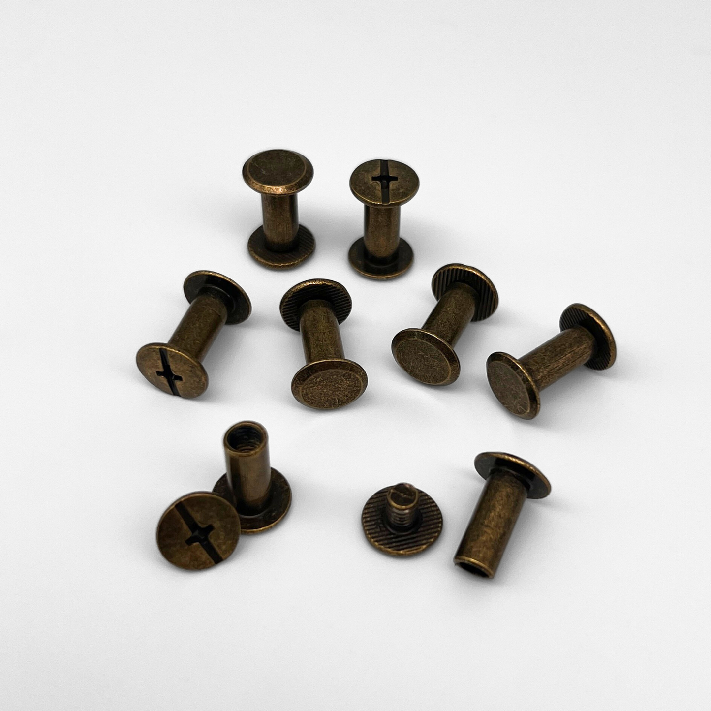 1/2" (12.7mm) Chicago Screws (8 Pack)