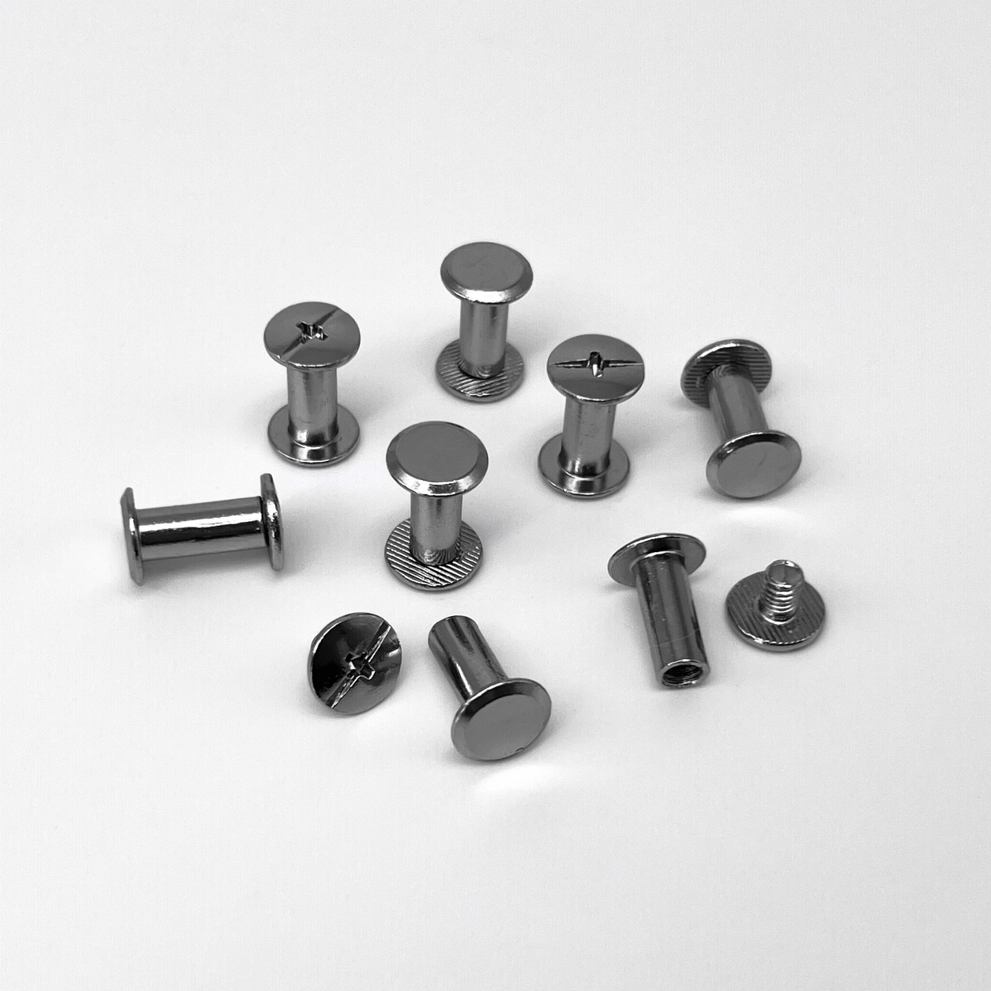 1/2" (12.7mm) Chicago Screws (8 Pack)