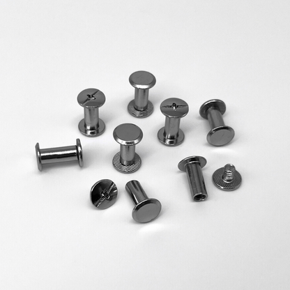 1/2" (12.7mm) Chicago Screws (8 Pack)