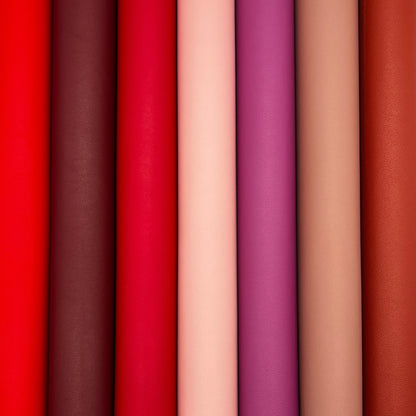 Smooth Faux Leather – Burgundy