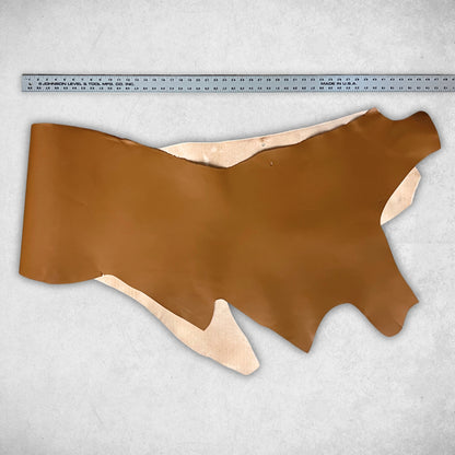 Vegetable Tanned Leather Hide | Light Brown image 2