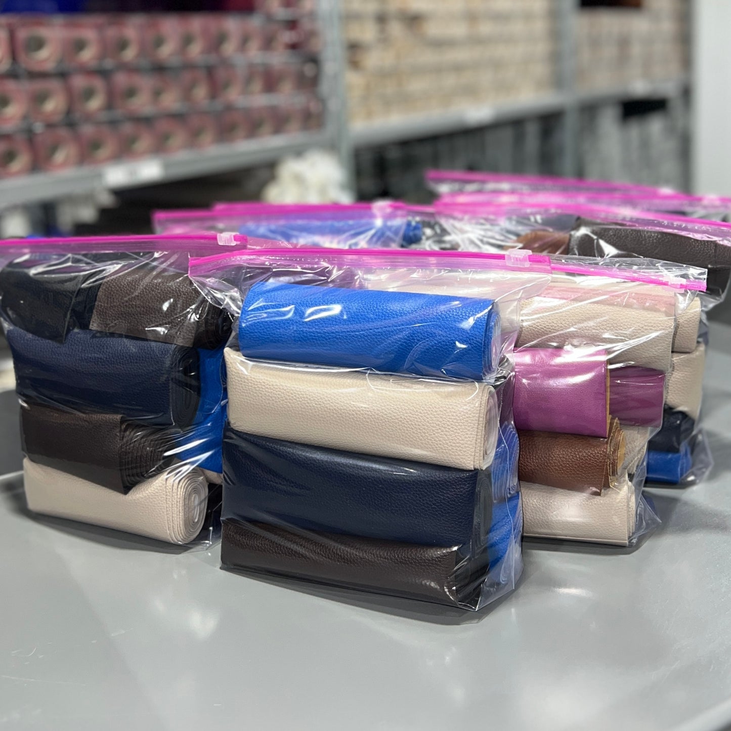 Faux Leather Handle/Strap Grab Bag image 1