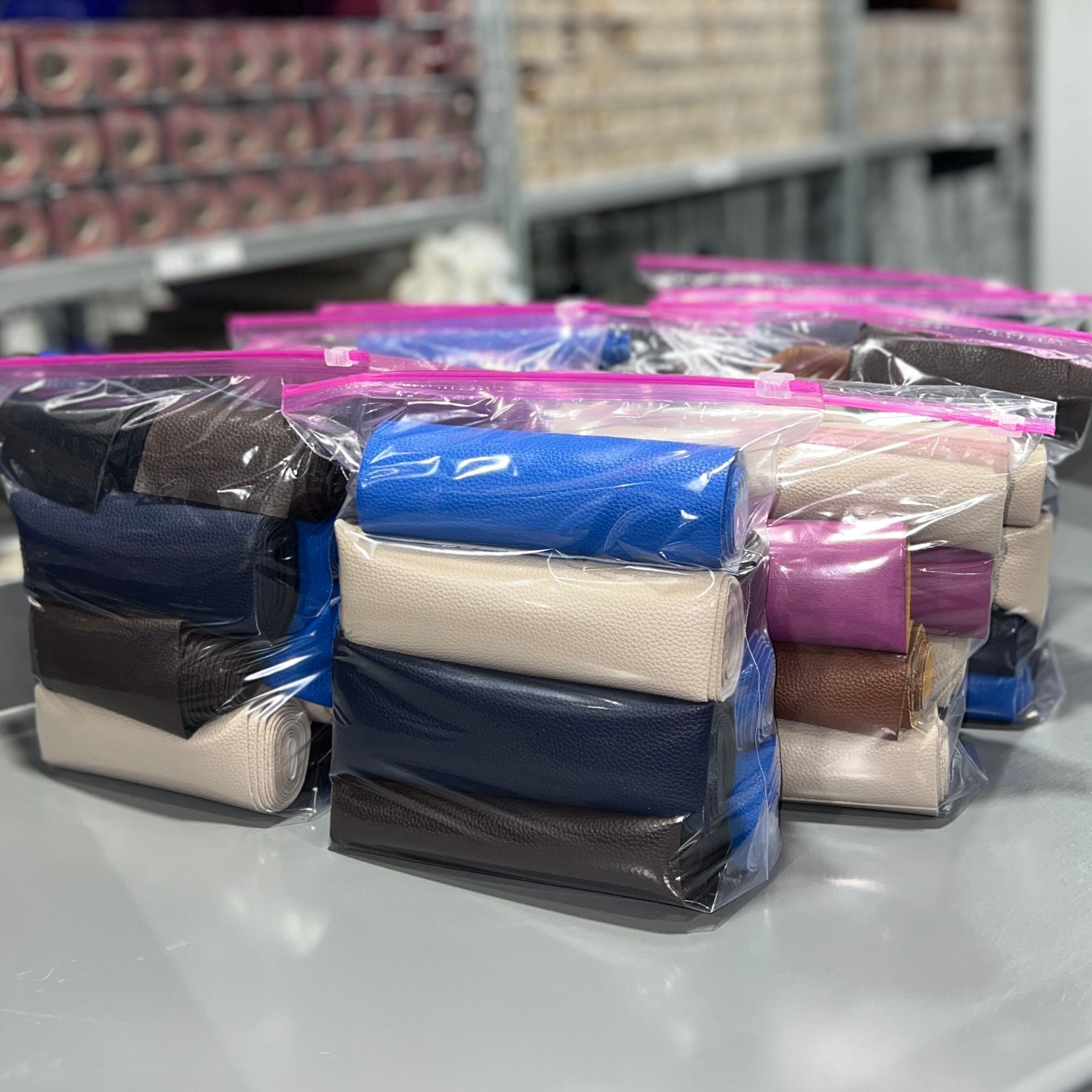 Faux Leather Handle/Strap Grab Bag image 1