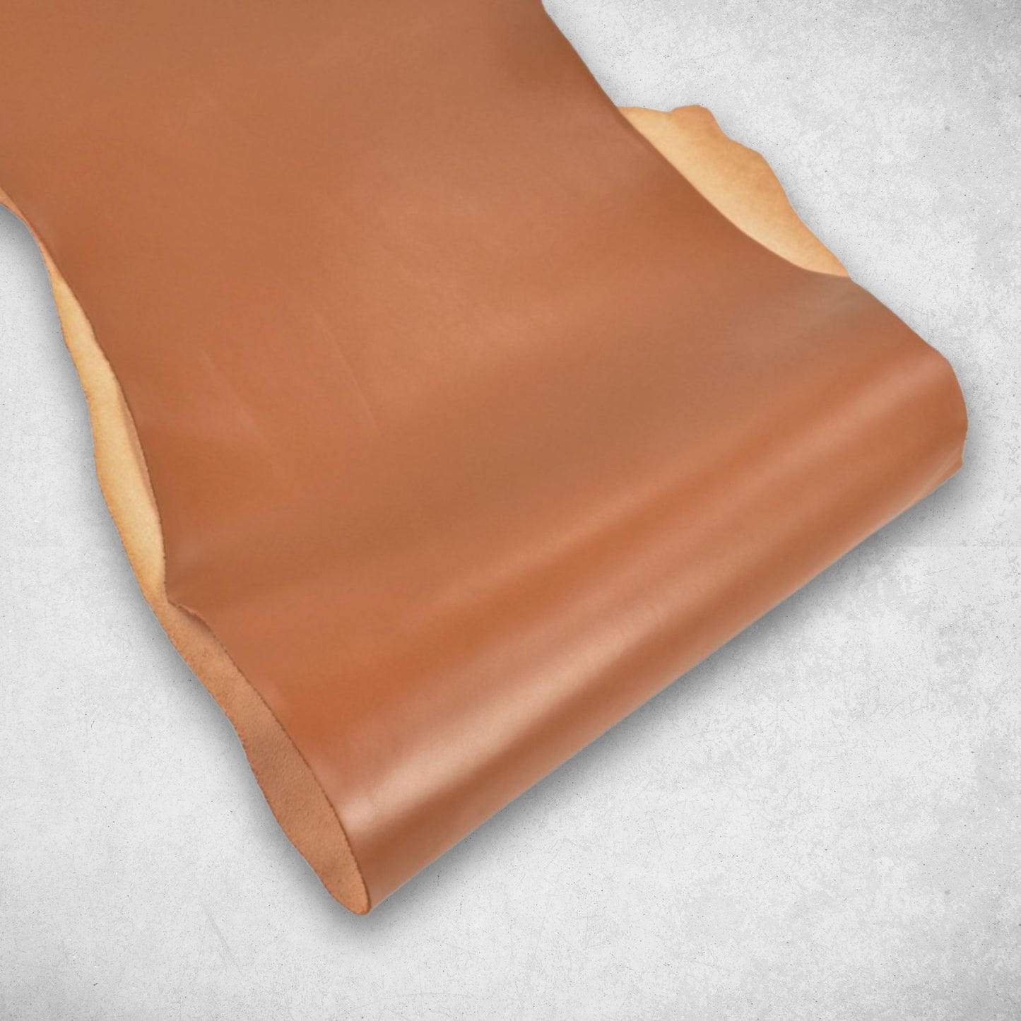 Vegetable Tanned Leather Hide | Light Brown image 1