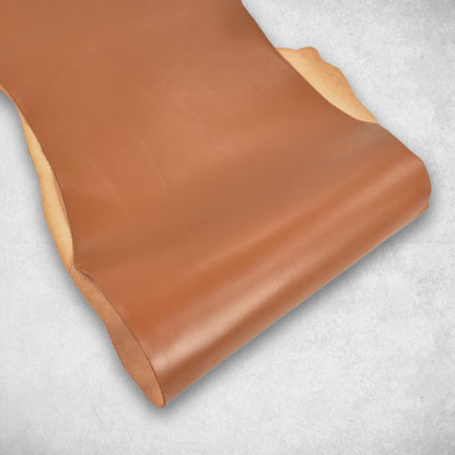 Vegetable Tanned Leather Hide | Light Brown image 1