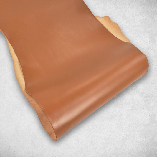 Vegetable Tanned Leather Hide | Light Brown image 1