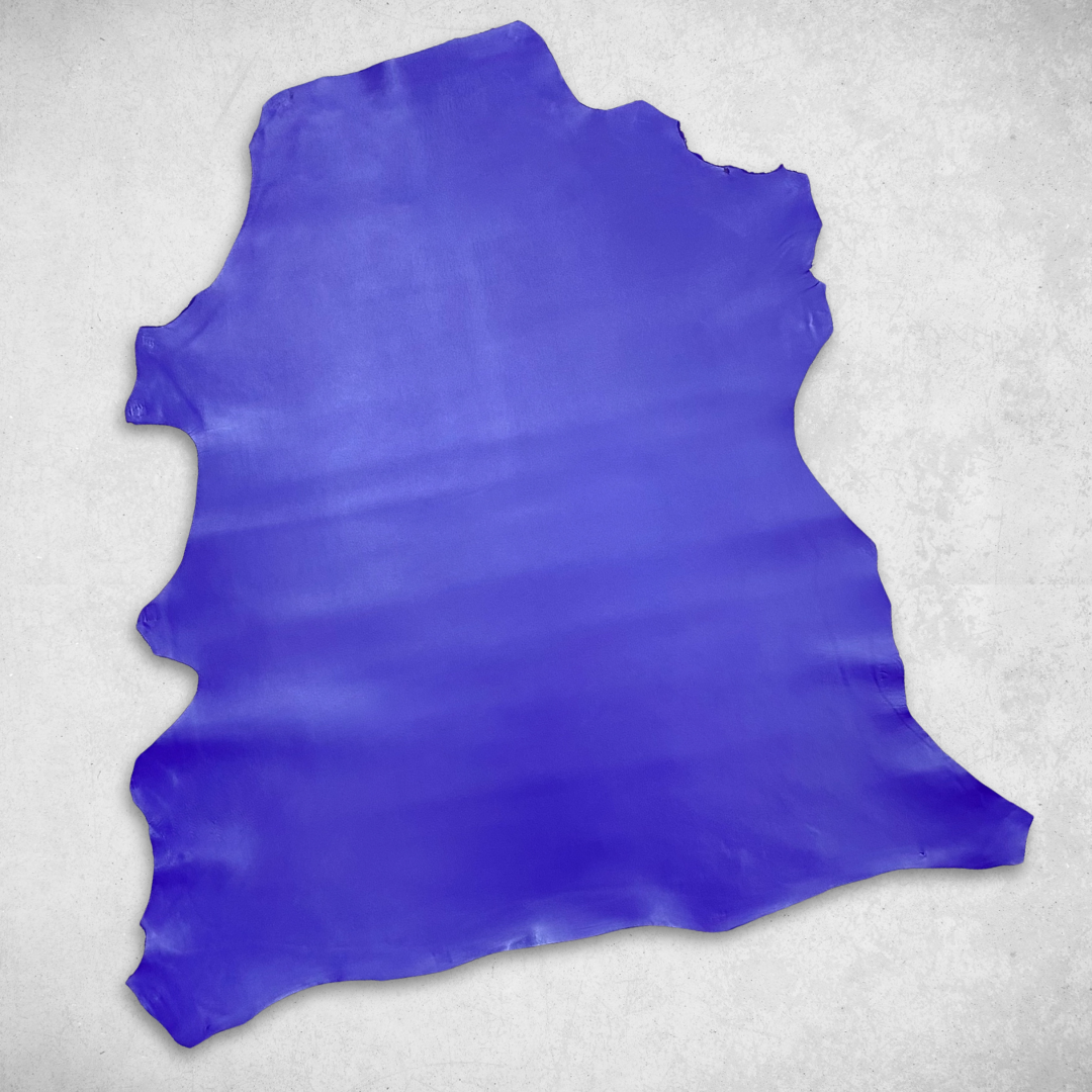 Italian Leather Hide | Eggplant (Purple) image 1