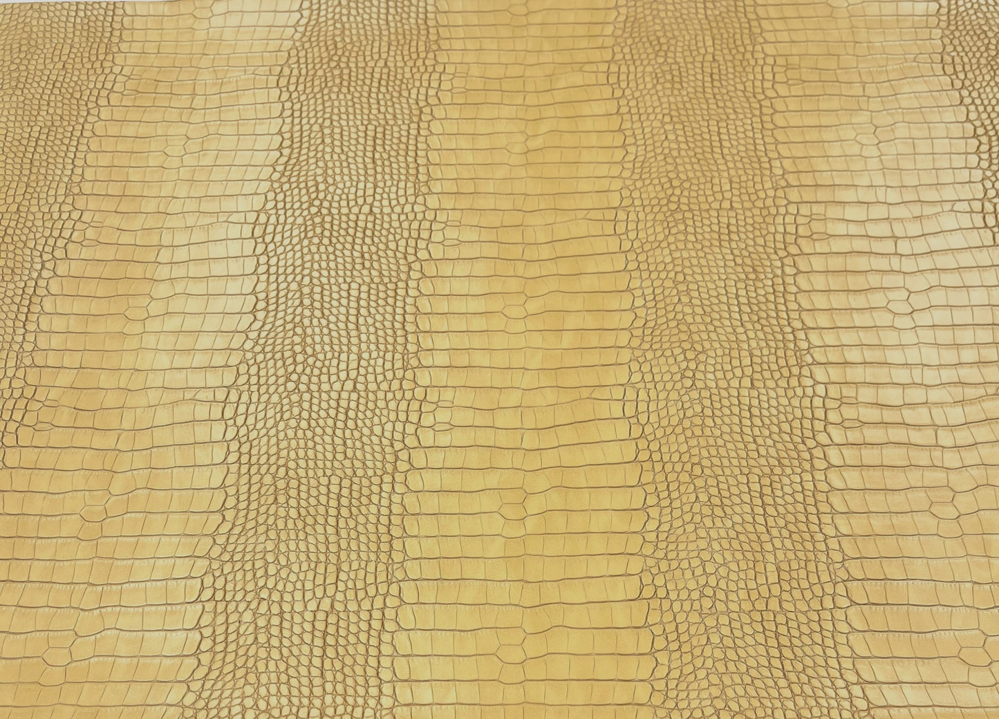 Faux Crocodile | Mustard image 1