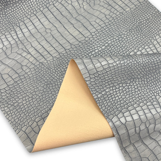 Faux Leather | Large Scale Crocodile image 2
