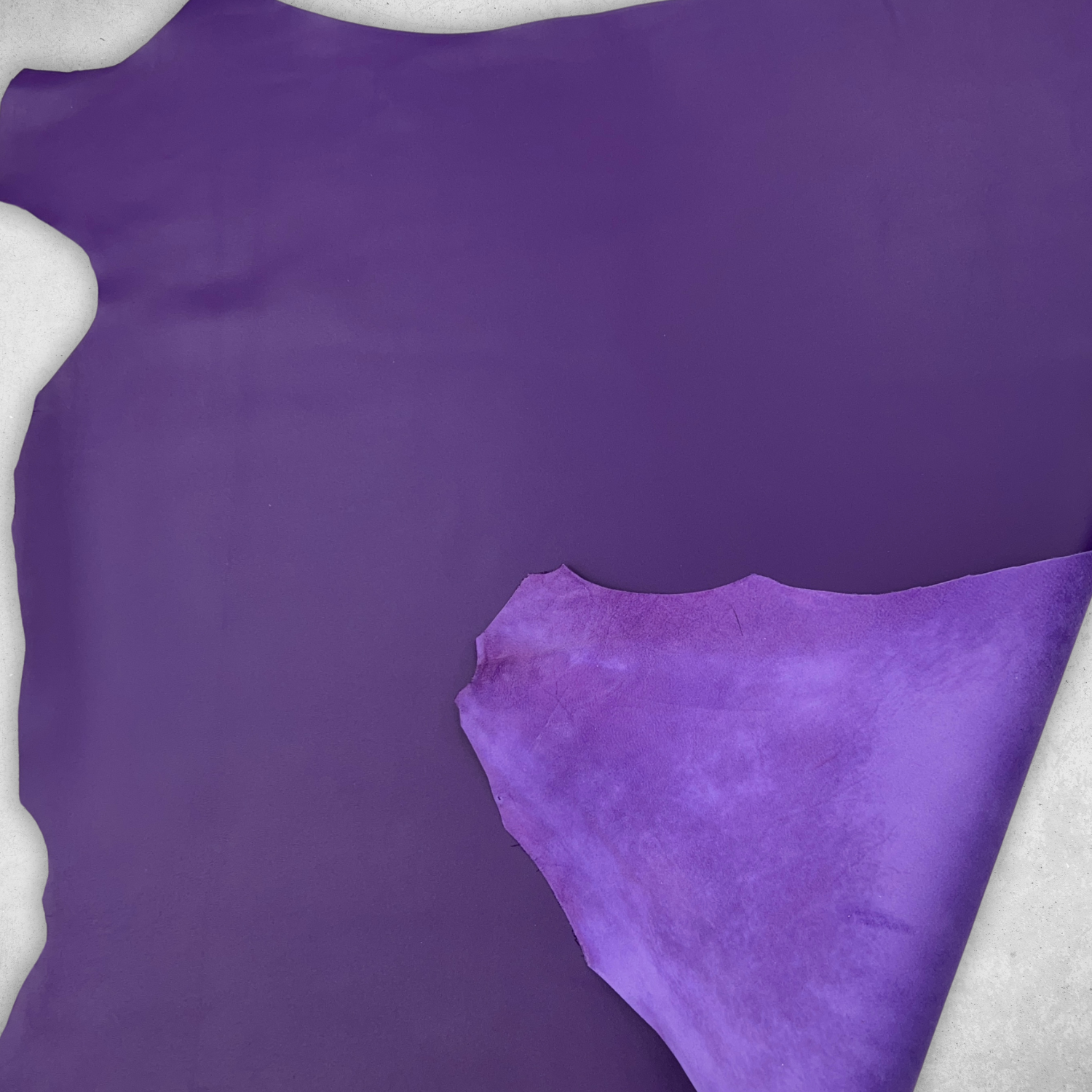 Italian Leather Hide | Royal Purple image 2